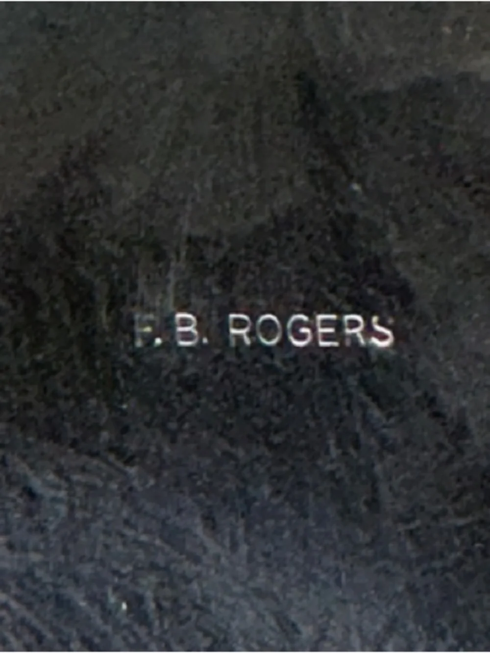 VNTG Silver Tray Serving Platter - F.B. Rogers 16” Silver Plated - Picture 2 of 13